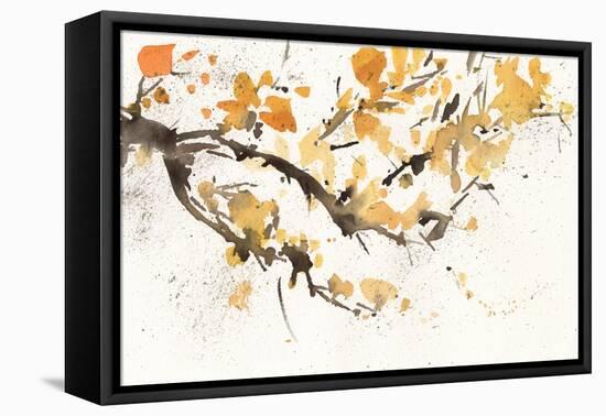 Watercolor Tree Branch I-Samuel Dixon-Framed Stretched Canvas