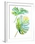 Watercolor Tropical 1-Mary Escobedo-Framed Art Print