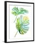 Watercolor Tropical 1-Mary Escobedo-Framed Art Print