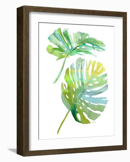 Watercolor Tropical 1-Mary Escobedo-Framed Art Print