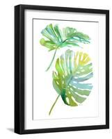 Watercolor Tropical 1-Mary Escobedo-Framed Art Print