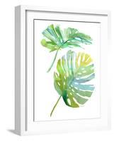 Watercolor Tropical 1-Mary Escobedo-Framed Art Print