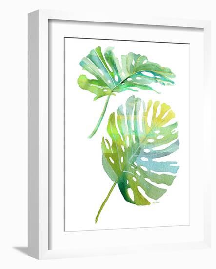 Watercolor Tropical 1-Mary Escobedo-Framed Art Print