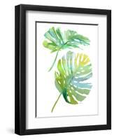 Watercolor Tropical 1-Mary Escobedo-Framed Art Print