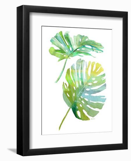 Watercolor Tropical 1-Mary Escobedo-Framed Art Print