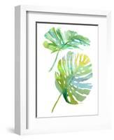 Watercolor Tropical 1-Mary Escobedo-Framed Art Print