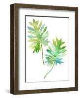 Watercolor Tropical 2-Mary Escobedo-Framed Art Print