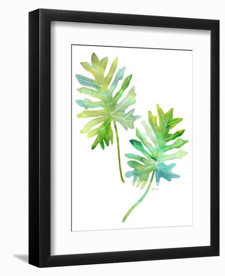 Watercolor Tropical 2-Mary Escobedo-Framed Art Print