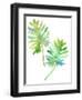 Watercolor Tropical 2-Mary Escobedo-Framed Art Print