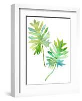 Watercolor Tropical 2-Mary Escobedo-Framed Art Print