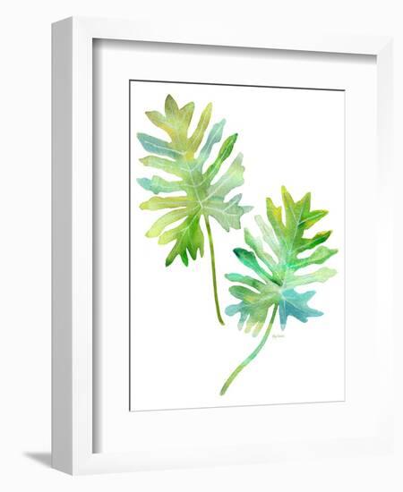 Watercolor Tropical 2-Mary Escobedo-Framed Art Print