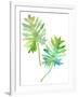 Watercolor Tropical 2-Mary Escobedo-Framed Art Print