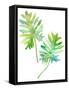 Watercolor Tropical 2-Mary Escobedo-Framed Stretched Canvas