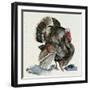 Watercolor Turkey I-Jennifer Parker-Framed Art Print