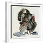 Watercolor Turkey I-Jennifer Parker-Framed Art Print