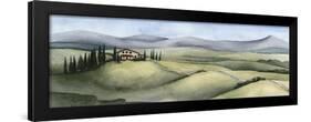 Watercolor Tuscany III-Grace Popp-Framed Art Print