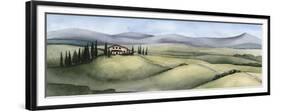 Watercolor Tuscany III-Grace Popp-Framed Premium Giclee Print