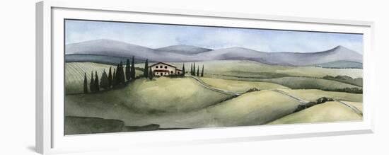 Watercolor Tuscany III-Grace Popp-Framed Premium Giclee Print