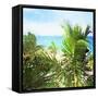 Watercolor Vero Beach-Nola James-Framed Stretched Canvas