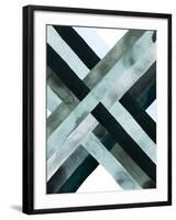 Watercolor Weave II-Grace Popp-Framed Art Print