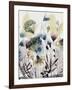 Watercolor Wildflower I-Grace Popp-Framed Art Print