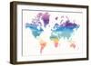 Watercolor World-Mike Schick-Framed Art Print