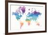 Watercolor World-Mike Schick-Framed Premium Giclee Print