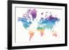 Watercolor World-Mike Schick-Framed Premium Giclee Print