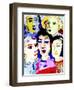 Watercolored Ladies-Diana Ong-Framed Giclee Print