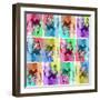 watercolorleaves    floral, watercolor, pattern-Robbin Rawlings-Framed Art Print