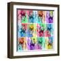watercolorleaves    floral, watercolor, pattern-Robbin Rawlings-Framed Art Print