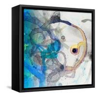 Watercolour Abstract II-Anna Polanski-Framed Stretched Canvas