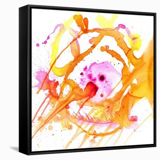 Watercolour Abstract V-Anna Polanski-Framed Stretched Canvas