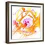 Watercolour Abstract V-Anna Polanski-Framed Art Print