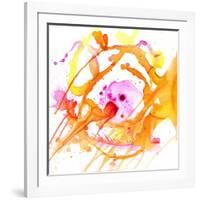 Watercolour Abstract V-Anna Polanski-Framed Art Print