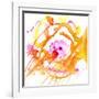 Watercolour Abstract V-Anna Polanski-Framed Art Print