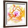 Watercolour Abstract V-Anna Polanski-Framed Art Print