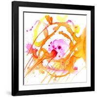 Watercolour Abstract V-Anna Polanski-Framed Art Print