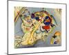 Watercolour No. 6, 1916-Wassily Kandinsky-Mounted Giclee Print