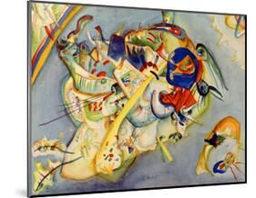 Watercolour No. 6, 1916-Wassily Kandinsky-Mounted Giclee Print