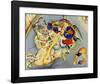 Watercolour No. 6, 1916-Wassily Kandinsky-Framed Giclee Print