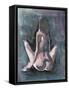 Watercolour Nude 3-Nicky Kumar-Framed Stretched Canvas