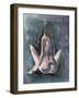 Watercolour Nude 3-Nicky Kumar-Framed Giclee Print