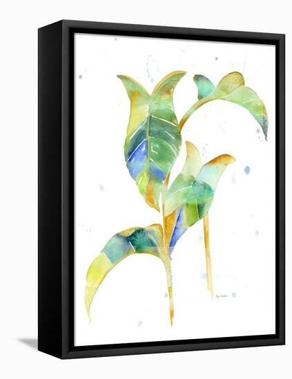 Watercolour Tropical 4-Mary Escobedo-Framed Stretched Canvas