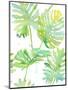 Watercolour Tropical Pattern 1-Mary Escobedo-Mounted Art Print