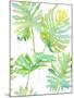 Watercolour Tropical Pattern 1-Mary Escobedo-Mounted Art Print