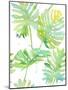 Watercolour Tropical Pattern 1-Mary Escobedo-Mounted Art Print