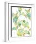 Watercolour Tropical Pattern 2-Mary Escobedo-Framed Art Print