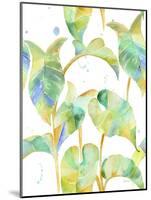 Watercolour Tropical Pattern 2-Mary Escobedo-Mounted Art Print