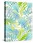 Watercolour Tropical Pattern 3-Mary Escobedo-Stretched Canvas